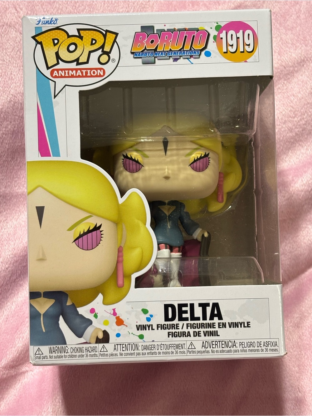 Funko Delta Vinyl Figure - Box Damage But New!